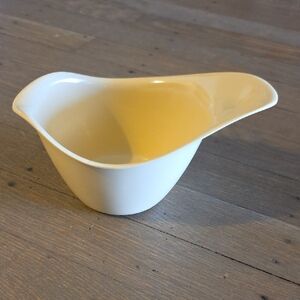 Saucy Server By Hutzler- Yellow Melamie.  Gravy Boat.  Vintage